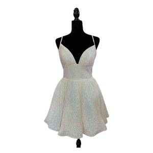 knee length dresses for ladies Sherri Hill 56476 8 / Black/Silver main image 0